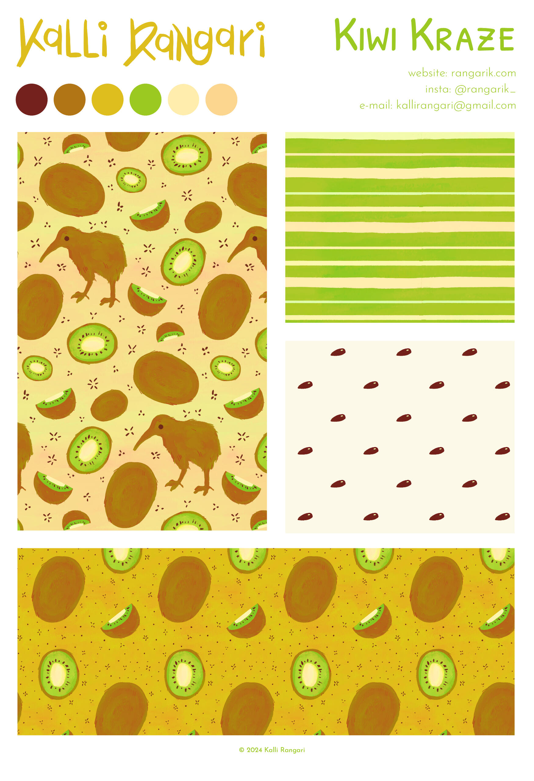 Kiwi Kraze Sell Sheet Kiwi Kraze Sell Sheet