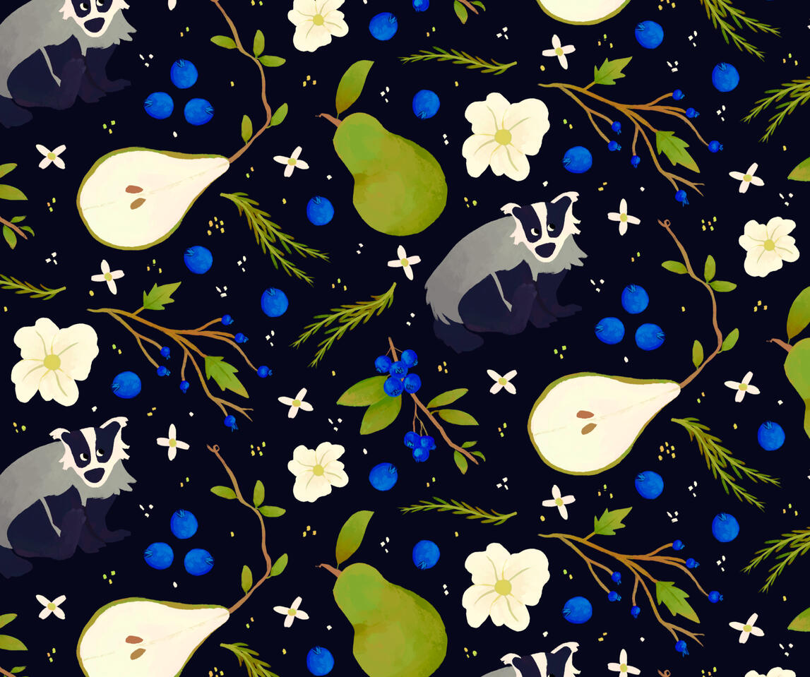 Blueberry Badgers Blueberry Badgers