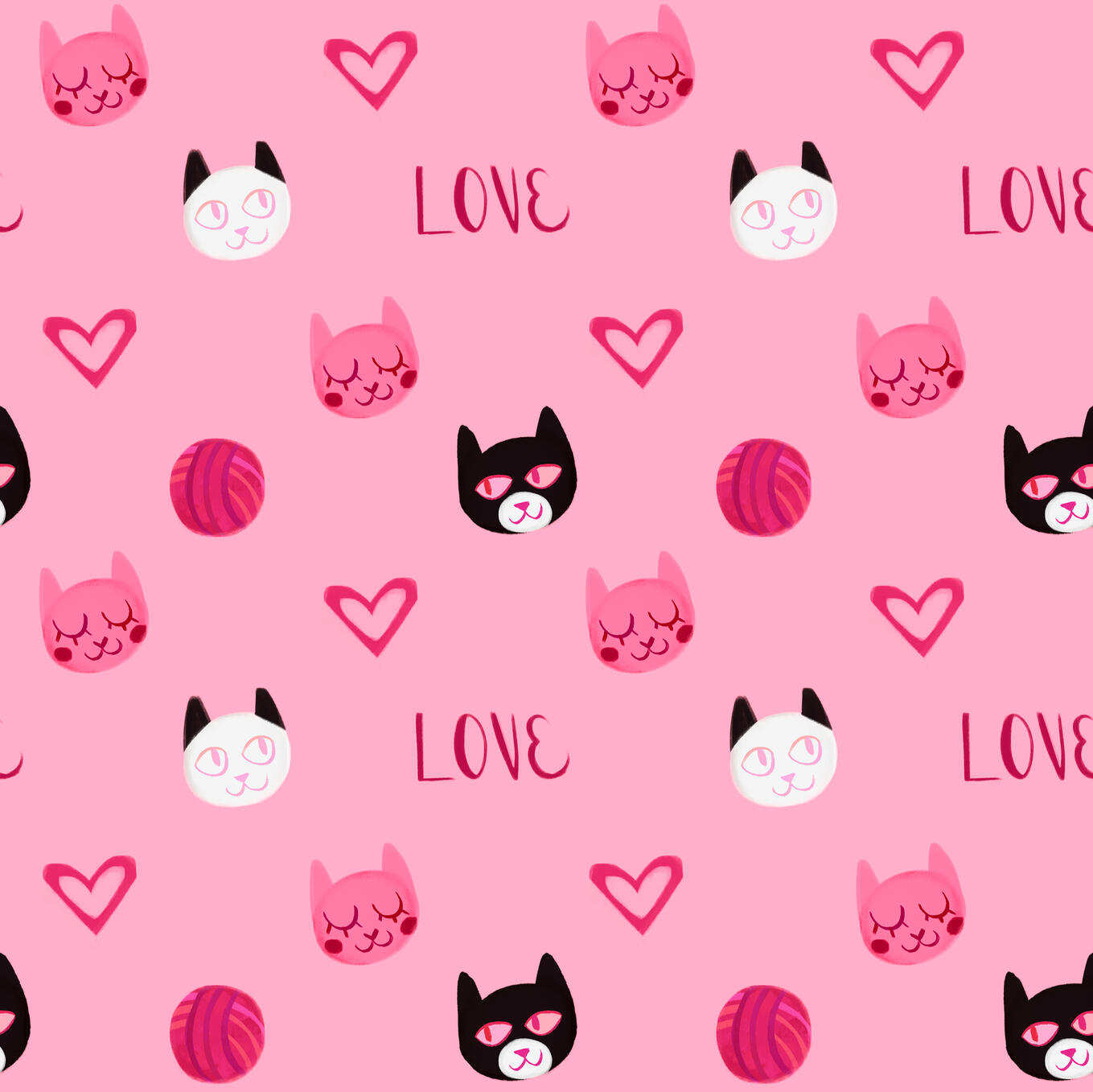 Love Pattern Love Pattern