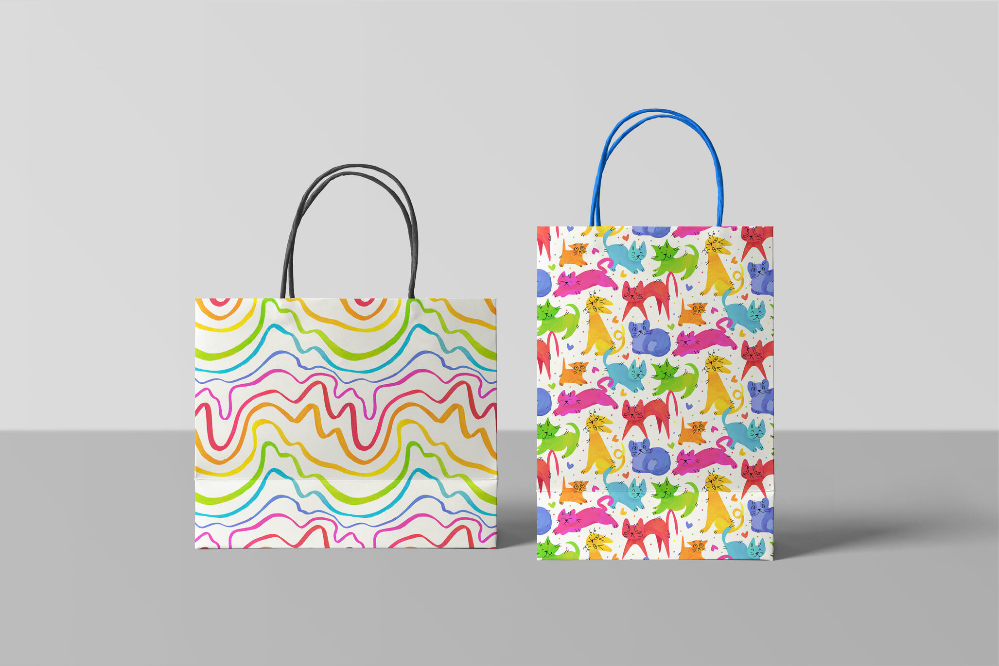 Rainbow Drip Mockup
