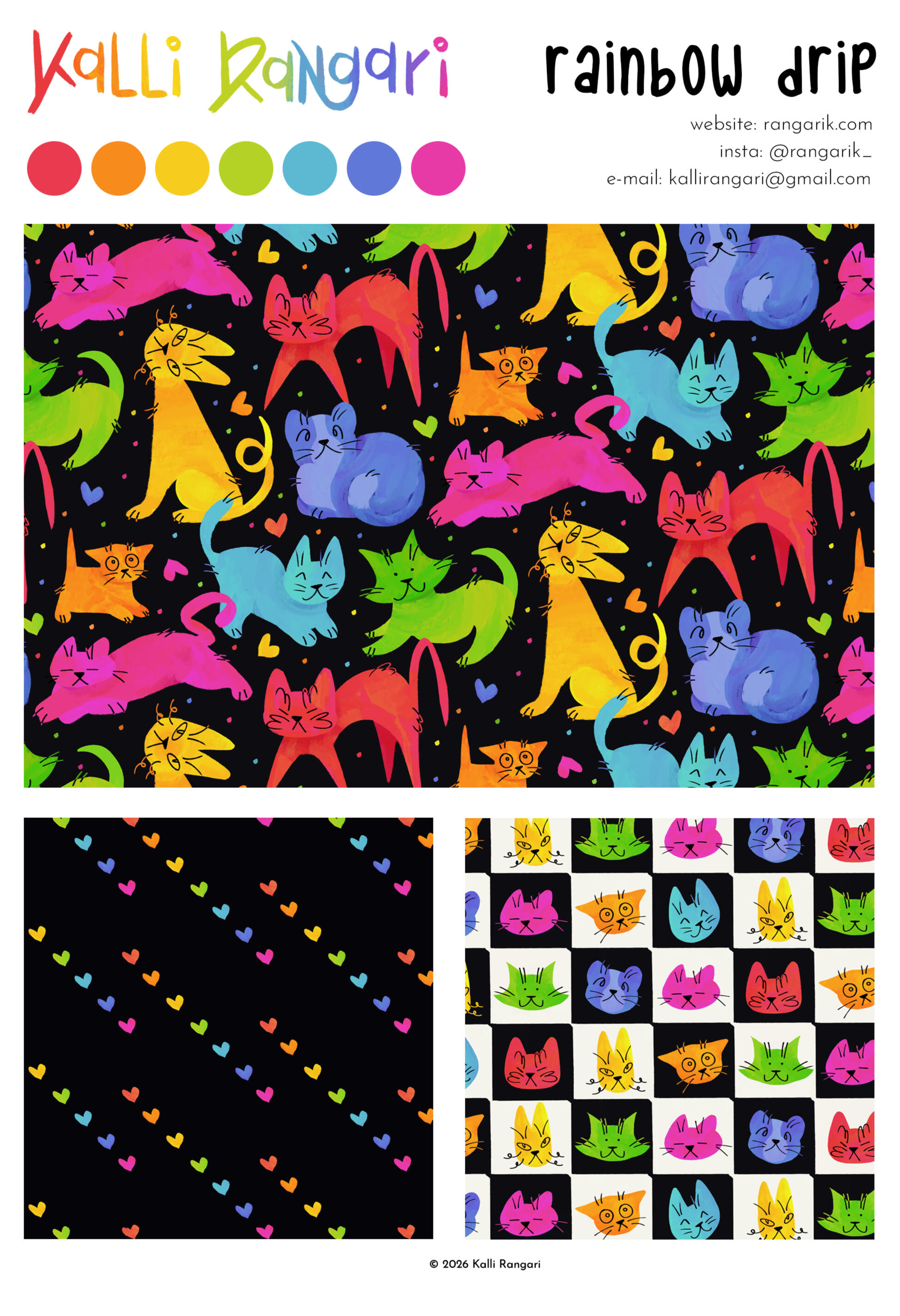 Rainbow Drip Sell Sheet